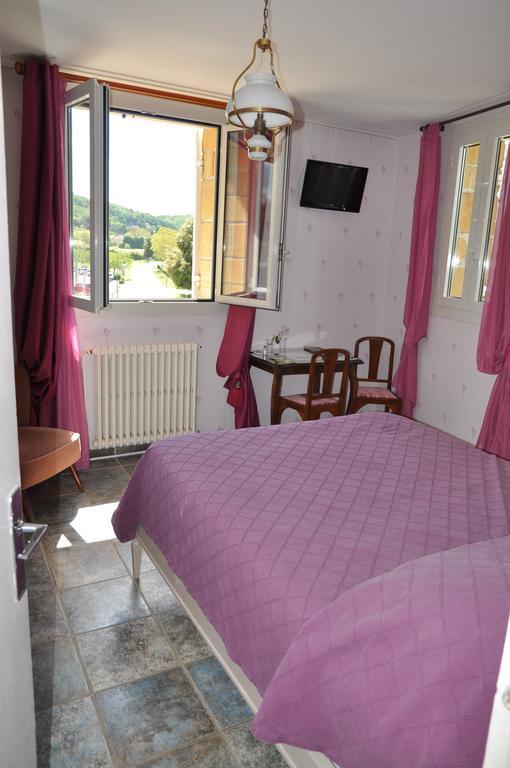 Auberge Des Platanes La Roque-Gageac Rum bild